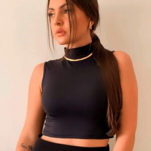 Cropped Suplex Gola Alta Julia