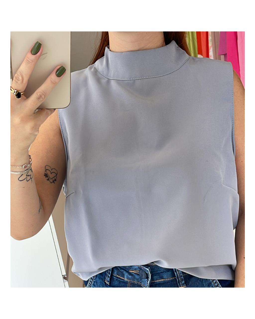 Blusa Pamela Cinza