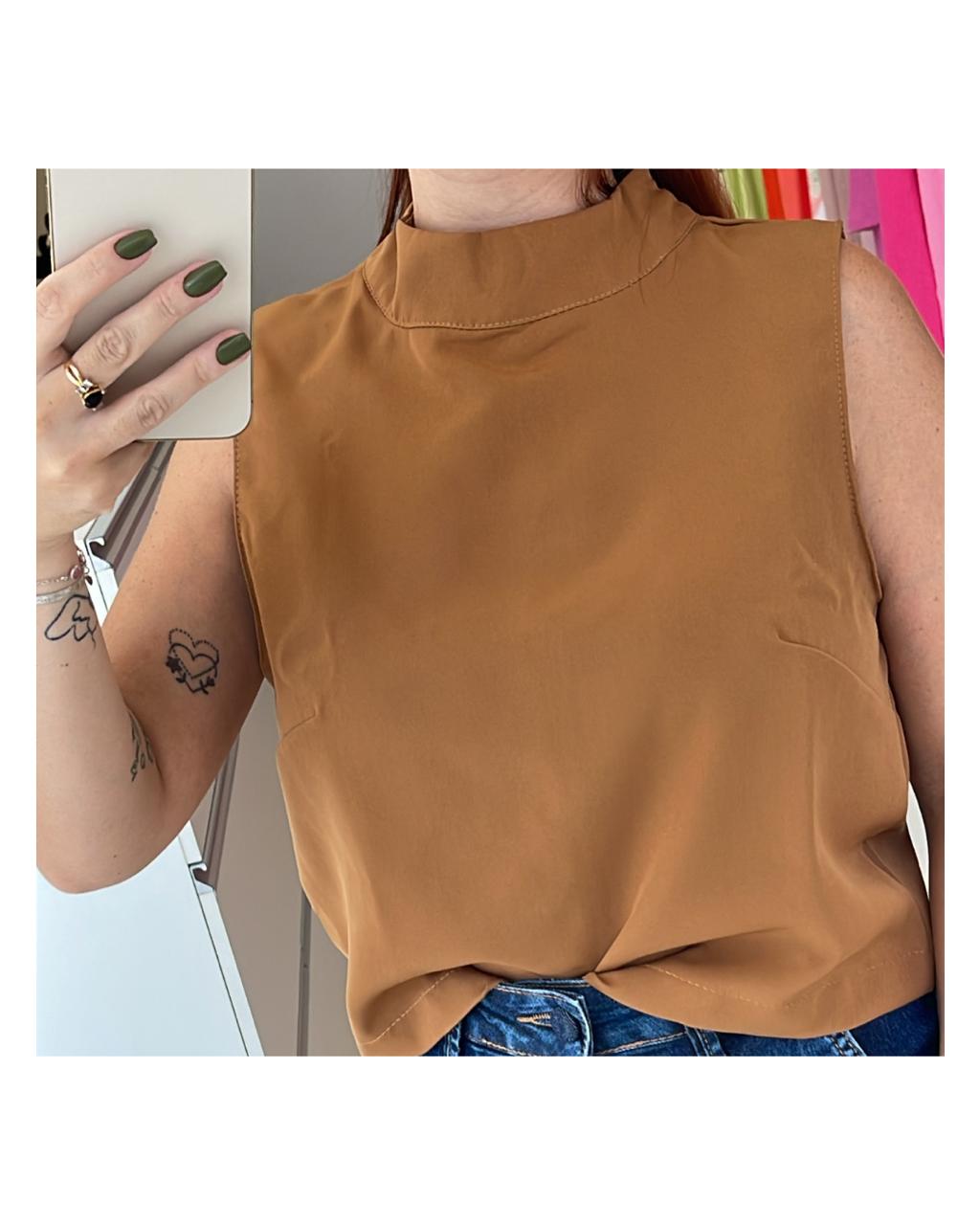 Blusa Pamela Marrom